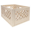Good Wood By Leisure Arts Crates Classic Milk Crate 18 inch x 12.5 inch x 9.5 inch