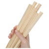 Good Wood Dowels 12 inch x 7/16 inch Square Package 6pc Green