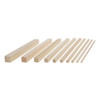 Good Wood Dowels 12 inch x 1/4 inch Square Package 10pc Navy