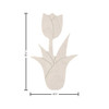 Good Wood By Leisure Arts 1/2 inch Thick Shapes Tulip