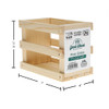 Good Wood By Leisure Arts Crates 7 inch x 5.125 inch x 4 inch