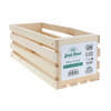 Good Wood By Leisure Arts Crates Natural 13.5 inch x 4.75 inch x 4.5 inch
