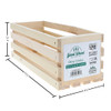 Good Wood By Leisure Arts Crates Natural 13.5 inch x 4.75 inch x 4.5 inch