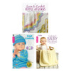 Leisure Arts Small Comforts Baby Crochet Book Collection 3pc