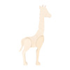 Good Wood Standing Shapes Animal Giraffe