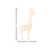 Good Wood Standing Shapes Animal Giraffe