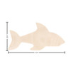 Good Wood By Leisure Arts ½ inch Thick Shapes Shark