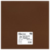 Paper Accents Cardstock 12 inch x 12 inch Stash Builder 65lb Brown 25pc