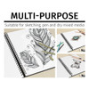 Pro Art Premier Sketch Book Hardcover 4 inch x 6 inch 70lb Wirebound 80 Sheets