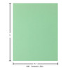 Paper Accents Cardstock 8.5 inch x 11 inch Smooth 60lb Light Green 25pc