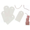 Paper Accents Craft Tags 1.625 inch x3.25 inch Cream 25pc