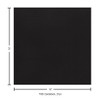 Paper Accents Cardstock 12 inch x 12 inch Muslin 73lb Deep Black 25pc