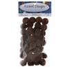 PA Essentials Pom Pom 34 inch Brown 45pc