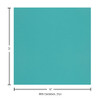 Paper Accents Cardstock 12 inch x 12 inch Canvas 80lb Poolside 25pc