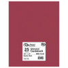 Paper Accents Glimmer Cardstock 8.5 inch x 11 inch 80lb 25pc Exotic Red
