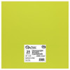 Paper Accents Cardstock 12 inch x 12 inch Heavyweight Smooth 100lb Lemon Lime 25pc