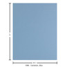 Paper Accents Cardstock 8.5 inch x 11 inch Heavyweight Smooth 100lb Twilight 25pc