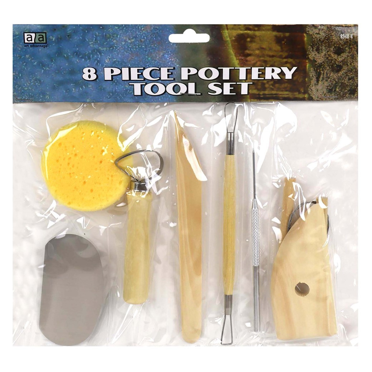 Perspectives •Art & Craft Shop on Instagram: Art Advantage Pottery Tool  Set 8pc- $125 Description All the basic pottery tools required for the  professional as well as the beginner. Kits contain loop