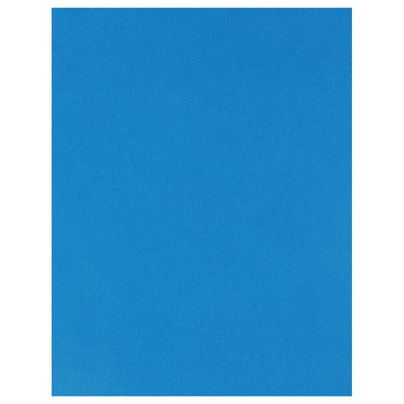 Paper Accents Cardstock 8.5 inch x 11 inch Muslin 73lb Bright Blue 1000pc Box
