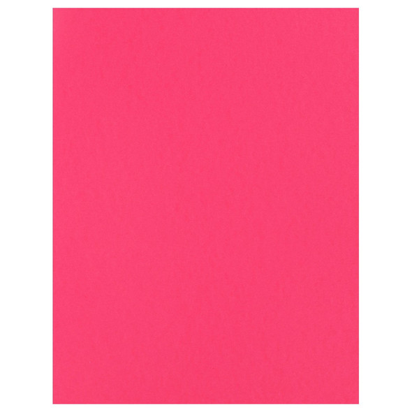 Paper Accents Cardstock 8.5 inch x 11 inch Stash Builder 65lb Hot Pink 1000pc Box