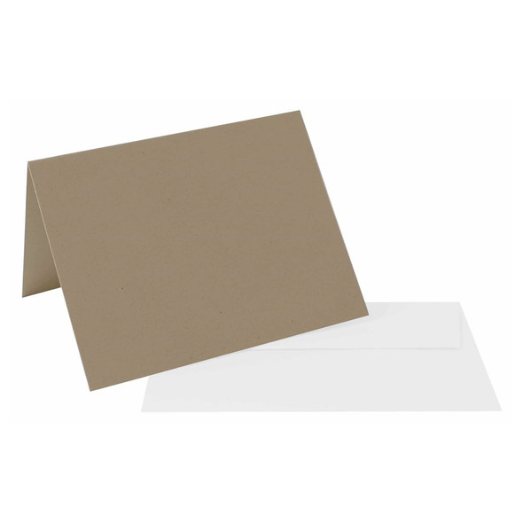 Paper Accents Card Envelopes Cardmakers Choice 4.25 inch x 5.5 inch 100lb Grocers Kraft 20pc