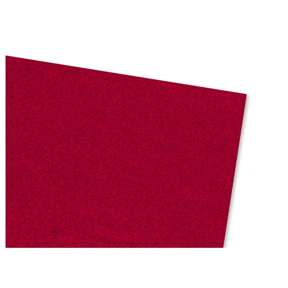 PA Vinyl Iron On Roll 12 inch x 19 inch Flocked Red