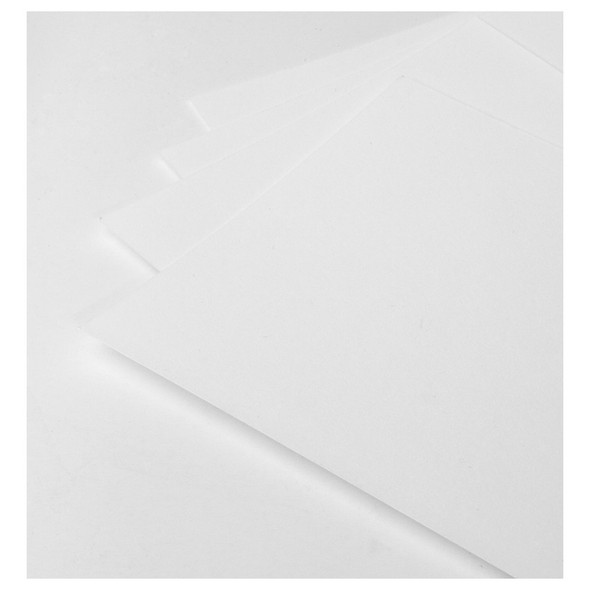 Paper Accents Cardstock Pack Cardmakers Choice 4 inch x 5.25 inch Layer 100lb White 75pc