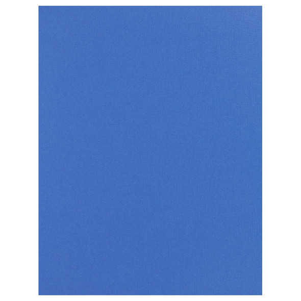 Paper Accents Cardstock 8.5 inch x 11 inch Muslin 73lb Royal Blue 1000pc Box