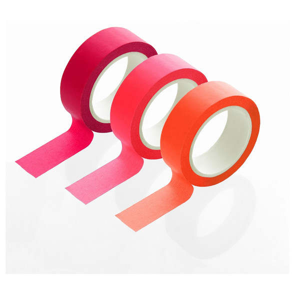 PA Essentials Washi Tape 15mm x 10m 3pc Combo Pack Sunset