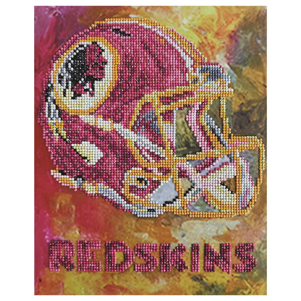 Diamond Art Kit Intermediate 10 inch x 12 inch NFL Team Washington Redskins