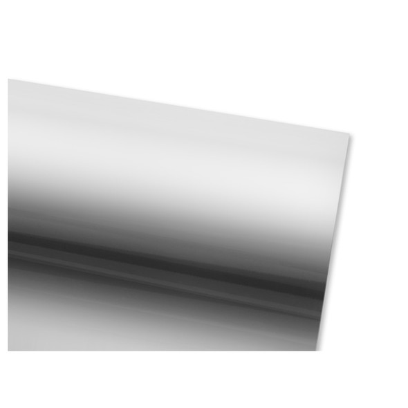 PA Vinyl Permanent Roll 12 inch x 36 inch Chrome Silver