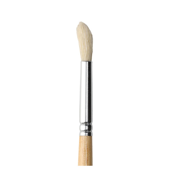 Pro Art Brush Hog Bristle White Round #5