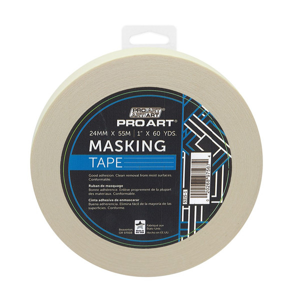 Pro Art Tape Masking 1 inch x 60yd