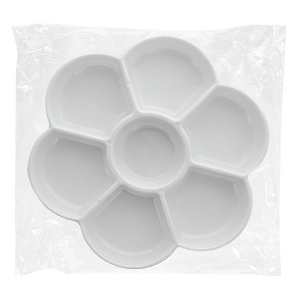 Art Advantage Palette Plastic Flower 7 Well