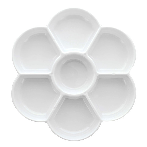 Art Advantage Palette Plastic Flower 7 Well