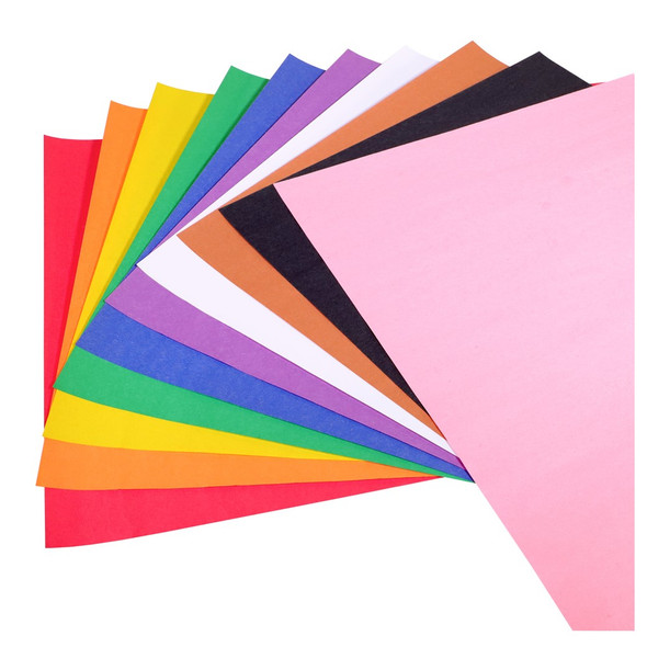 Pro Art Construction Paper 9 inch x 12 inch Assorted 100pc