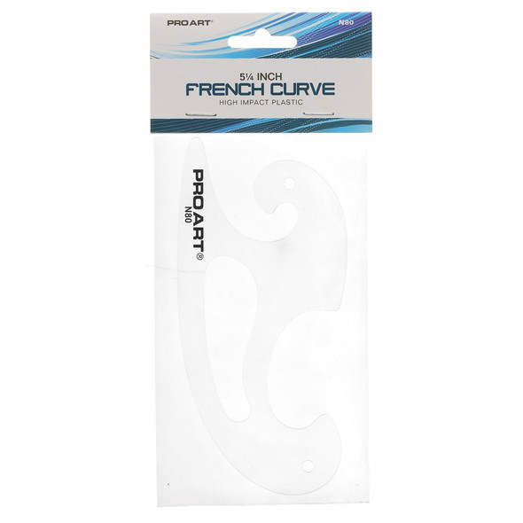 Pro Art Curve Template French #14 Plastic 5.25 inch