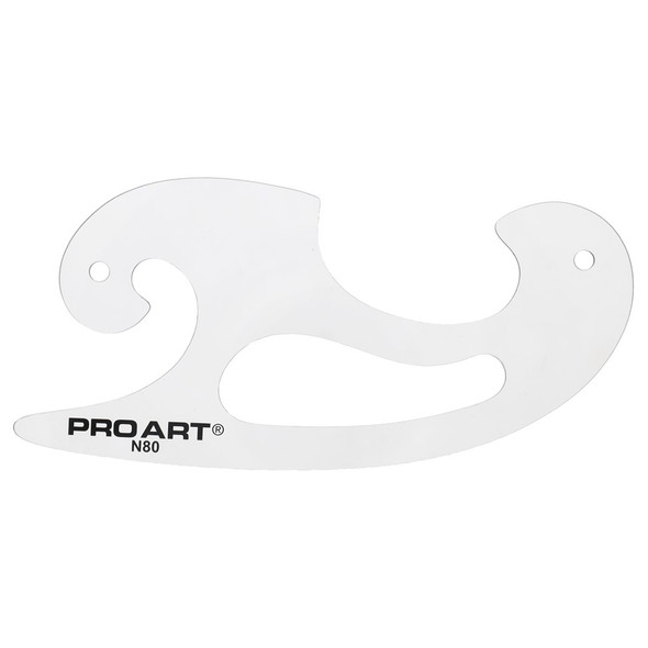 Pro Art Curve Template French #14 Plastic 5.25 inch