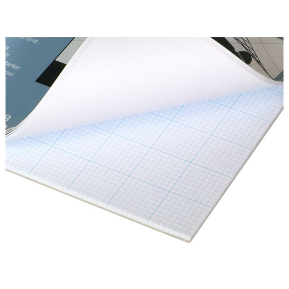 Pro Art Paper Cross Section Pad 8x8 Grid/Inch 8.5 inch x 11 inch 50pc