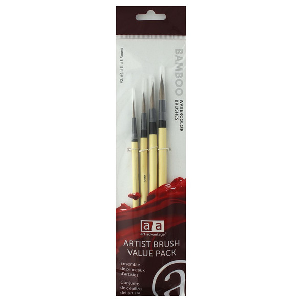 Art Advantage Brush Set Bamboo Style