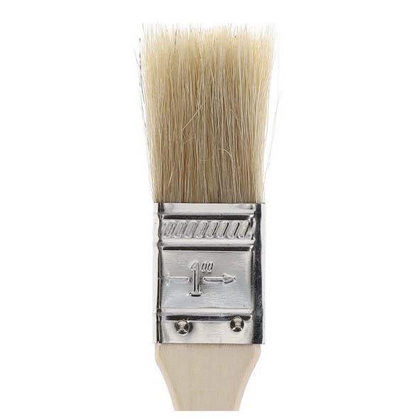 Pro Art Brush Hog Bristle White 1 inch