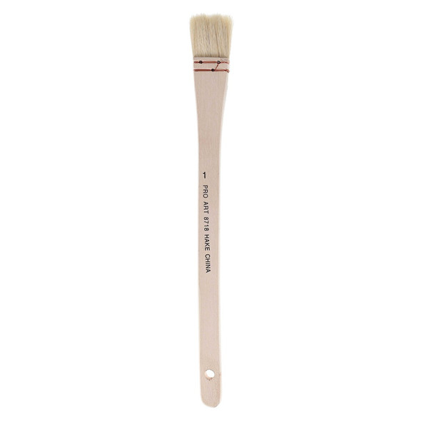 Pro Art Brush Hake Long Handle 1 inch x 1 inch