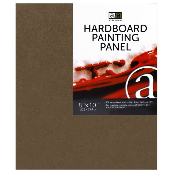 Art Advantage Hardboard Painting Panel 8 inch x 10 inch