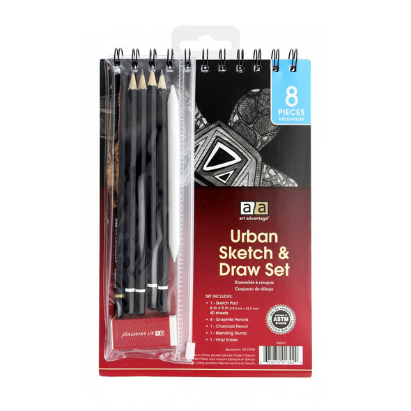 Art Advantage Urban Sketch and Draw Set