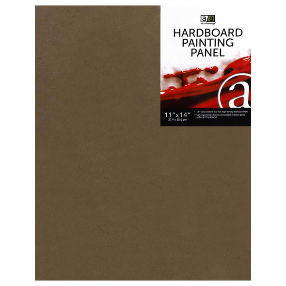 Art Advantage Hardboard Painting Panel 11 inch x 14 inch