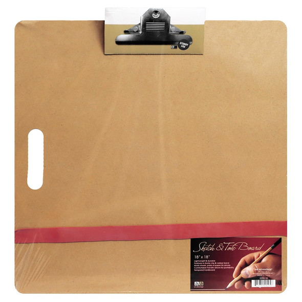 Art Advantage Artist Sketch Tote Board 18 inch x 18 inch -