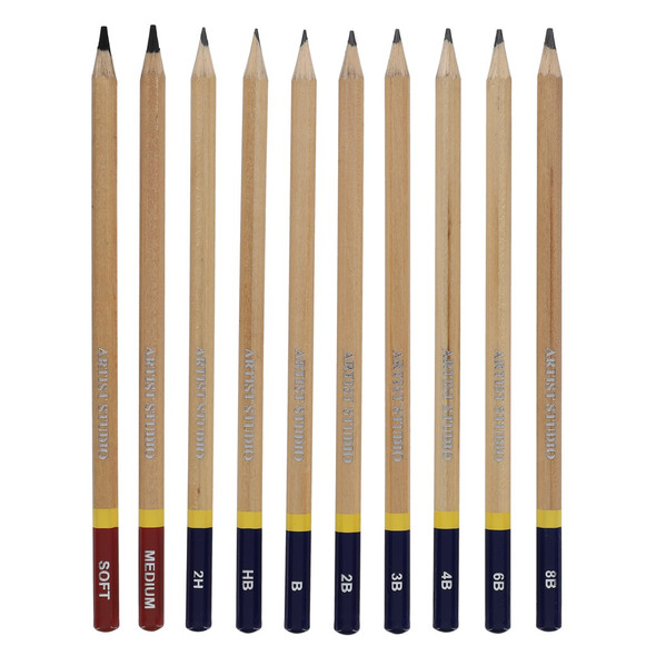Pro Art Pencils Dry Media Set 10pc