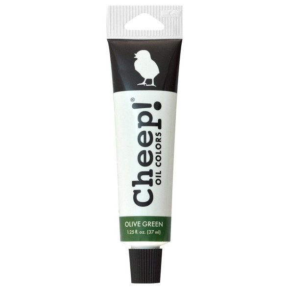Cheep! Oil Paint 1.25oz Tube Olive Green