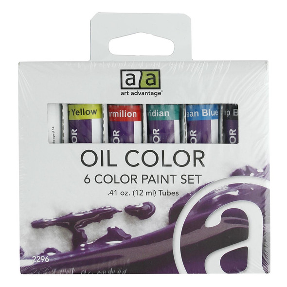 Art Advantage Oil Paint Set .41oz 6 Color