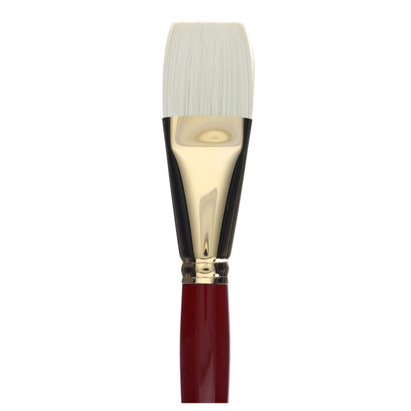 Connoisseur Pure Synthetic Bristle Brush Long Handle Bright 16